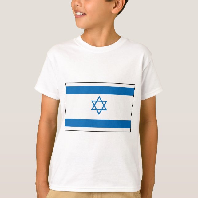 T-shirts et cadeaux israéliens de drapeau (Devant)