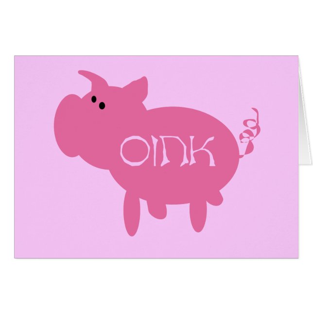 T-shirts et cadeaux krouik-krouik roses de porc (Devant horizontal)