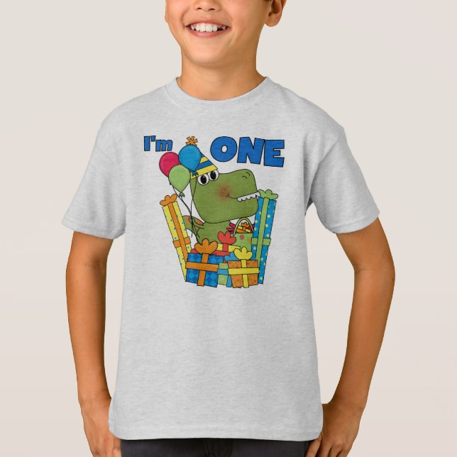 T-shirts et cadeaux Little Dino 1er anniversaire (Devant)