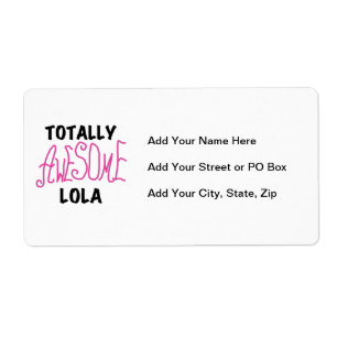 T-shirts et cadeaux Lola rose totalement géniaux