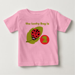 T-shirts et cadeaux Lucky Bug 2e anniversaire