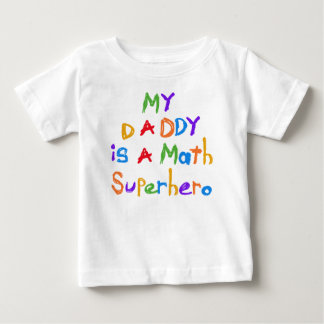 T-shirts et cadeaux My Daddy Math Superhero
