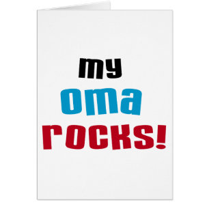 T-shirts et cadeaux My Oma Rocks