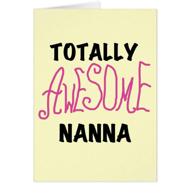 T-shirts et cadeaux Nanna roses absolument géniaux (Devant)