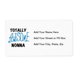 T-shirts et cadeaux Nonna Blue totalement géniaux