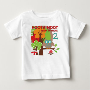 T-shirts et cadeaux Owl 2nd Birthday