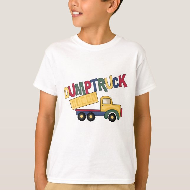 T-shirts et cadeaux pour camions à benne (Devant)