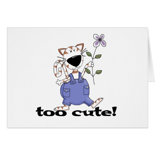 T-shirts et cadeaux pour chaton trop mignons (Devant horizontal)