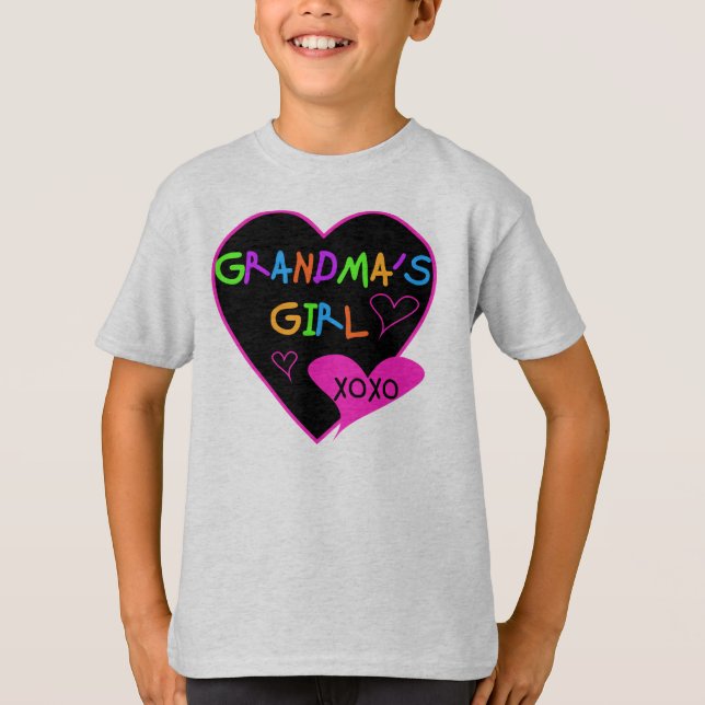 T-shirts et cadeaux pour filles de grand-mère de c (Devant)