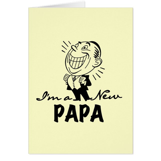 T-shirts et cadeaux pour papa nouveau souriant (Devant)