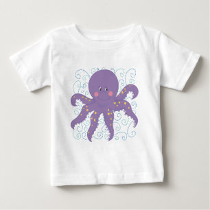 T-shirts et cadeaux pourpres de poulpe