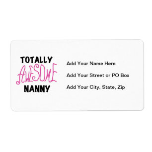 T-shirts et cadeaux rose Nanny absolument géniaux