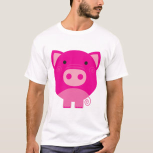 T-shirts et cadeaux roses de porc