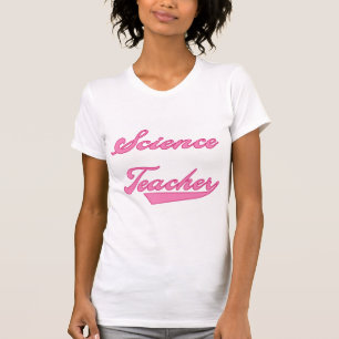 T-shirts et cadeaux roses de professeur de
