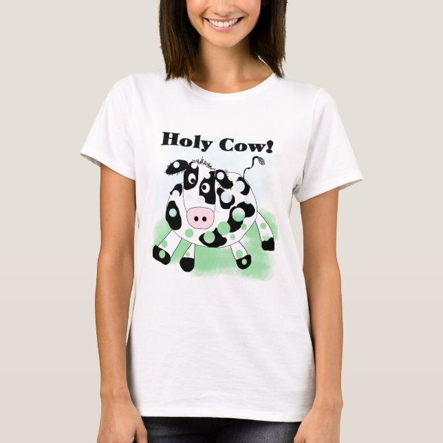 T-shirts et cadeaux saints de vache (Devant)