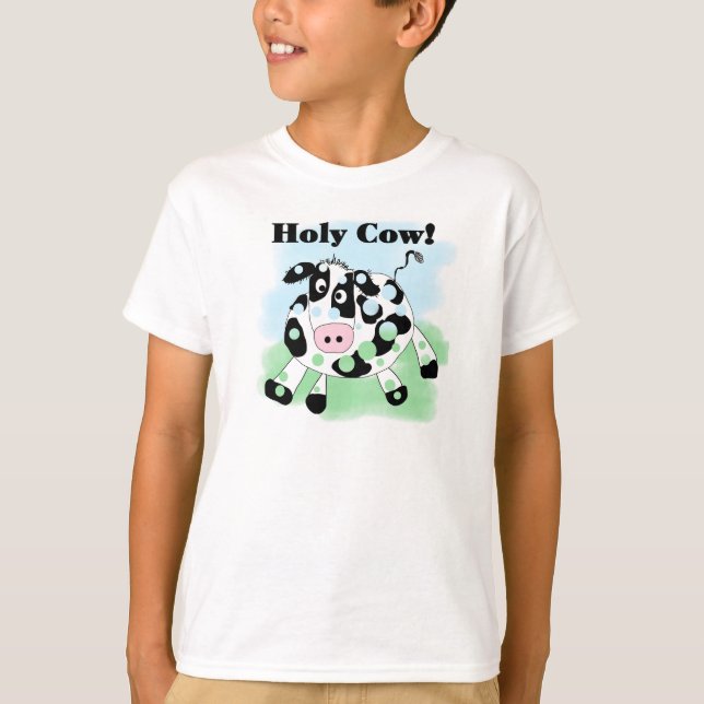 T-shirts et cadeaux saints de vache (Devant)