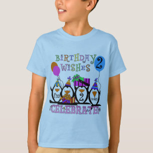 T-shirts et cadeaux Silly Penguins 2e anniversaire