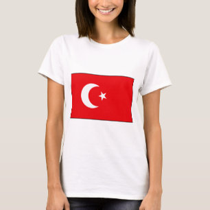 T-shirts et cadeaux turcs de drapeau