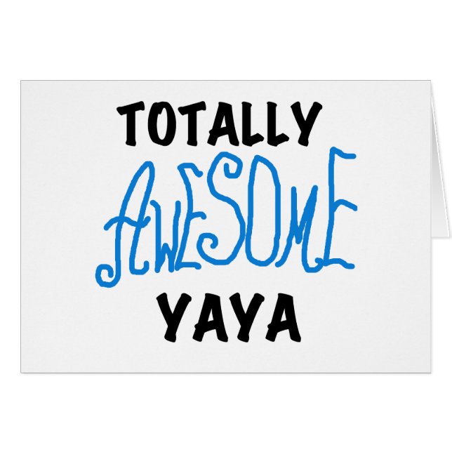 T-shirts et cadeaux Yaya totalement géniaux (Devant horizontal)