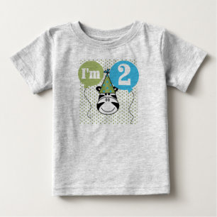 T-shirts et cadeaux Zebra 2e anniversaire