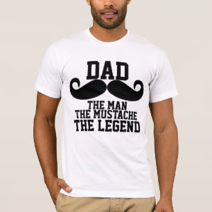 T-shirts et chemises de papa de moustache