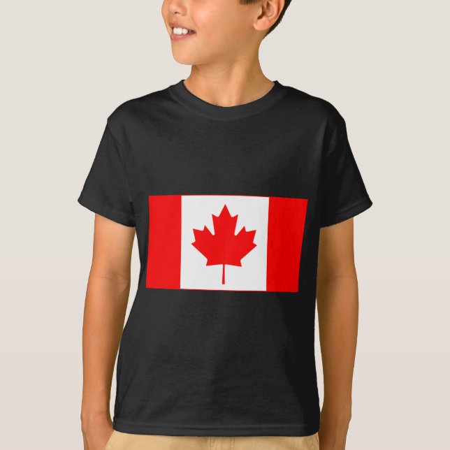 T-shirts et produits canadiens de drapeau (Devant)