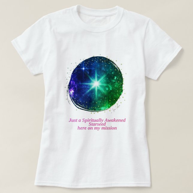 T-shirts et Sweatshirts spirituels étoilés réveill (Design devant)