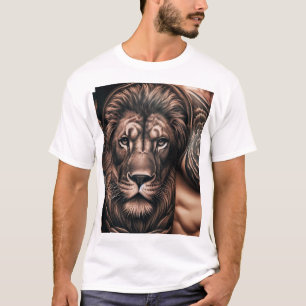 t-shirts face lion "Embrace Your Inner Roar : Lion