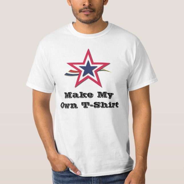 T-shirts fait sur commande :  Concevez votre (Devant)