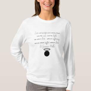 T-shirts féminins de Saint-Gianna Molla