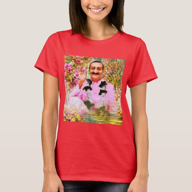 T-shirts femmes rouges (Devant)