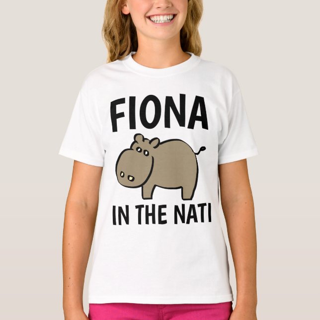 T-shirts FIONA CINCINNATI HIPPO (Devant)