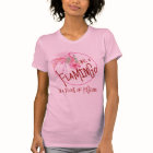 T-shirts Flamants roses roses Inspirational