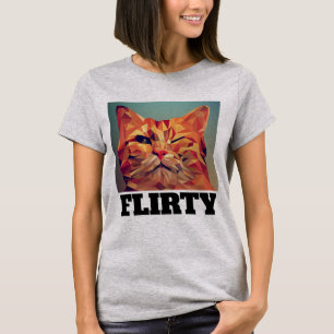 T-shirts FLIRTY CAT