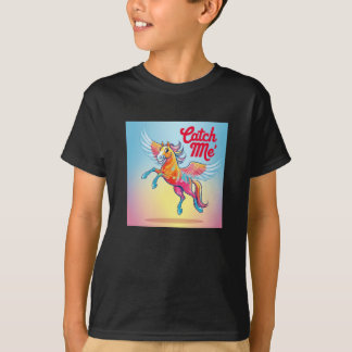 T-Shirts For Kids Ai  Design Theme of Flying Horse