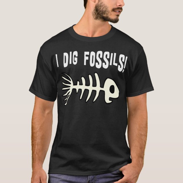 T-shirts fossile (Devant)