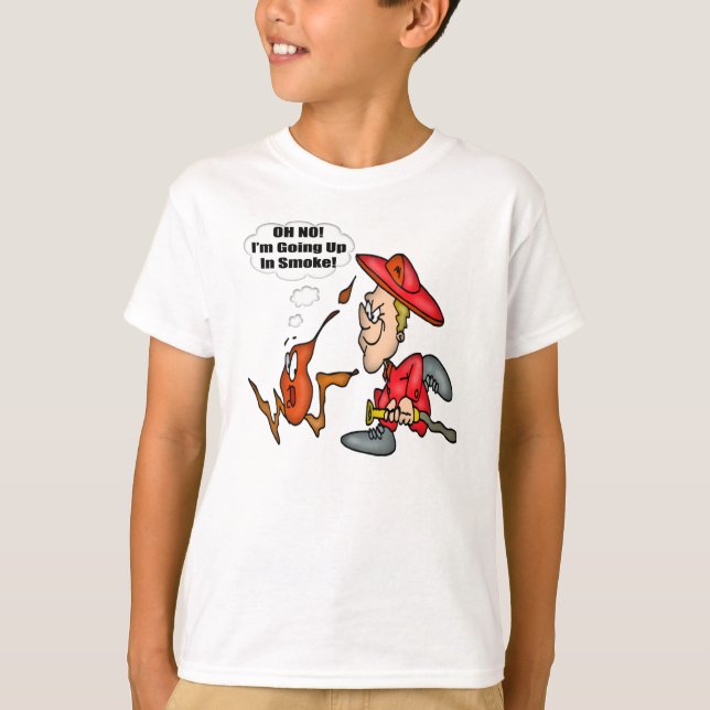 T-shirts Funny Firemen (Devant)