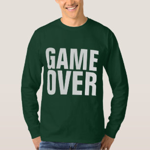 T-Shirts GAME OVER pour hommes