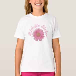 T-shirts Gerbera Daisy Middle Sister