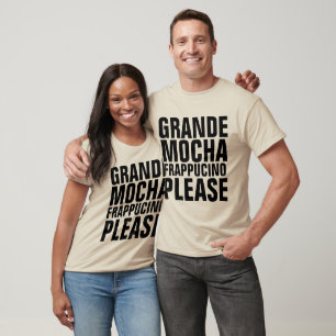 T-shirts GRANDE MOCHA FRAPPUCINO