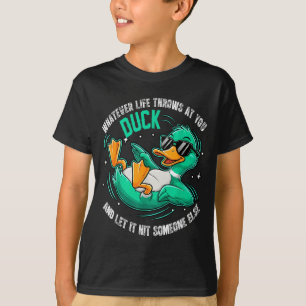 T-shirts graphiques Funny Duck pour hommes femmes 