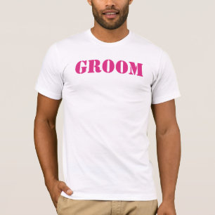 T-shirts GROOM CHOISISSEZ VOTRE COULEUR !