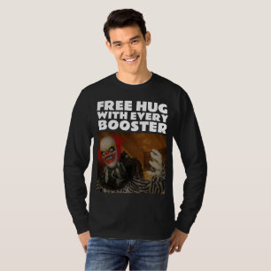 T-SHIRTS HALLOWEEN ANTI-VAX EVIL CLOWN T-SHIRT