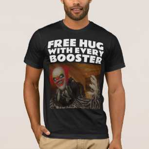T-SHIRTS HALLOWEEN VAX-PUSHER EVIL CLOWN T-SHIRTS
