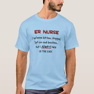 T-shirts hilare d'infirmière drôle d'ER