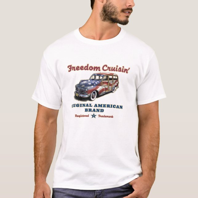 T-shirts hommes de Freedom Cruisin (Devant)