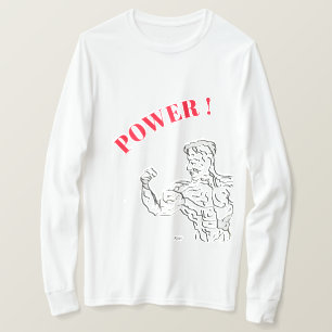 T-Shirts Hommes : Le pouvoir est allumé