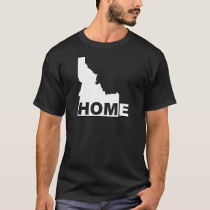 T-shirts Idaho Maison Loin de l'État