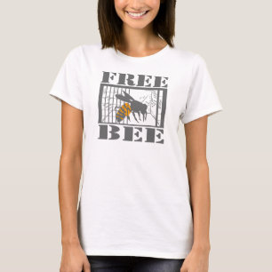 T-shirts libres d'abeille