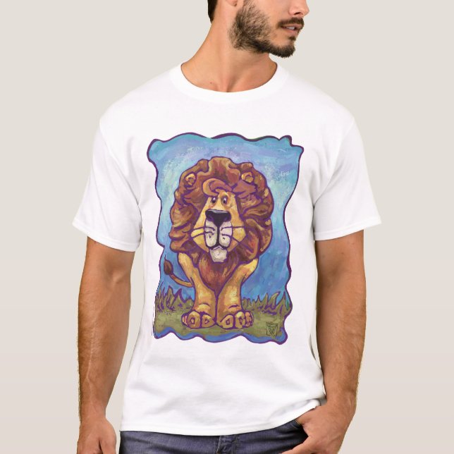 T-shirts Lion Fun Heads and Tails (Devant)